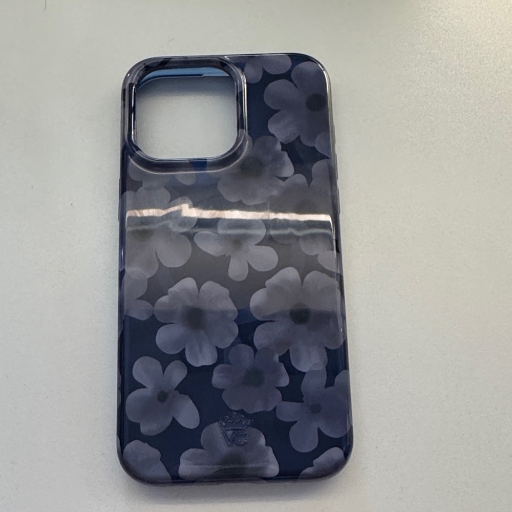 Velvet Caviar Blue Floral Phone Case